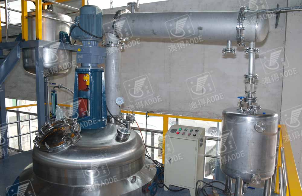 油(you)墨反應釜工程(cheng)案例