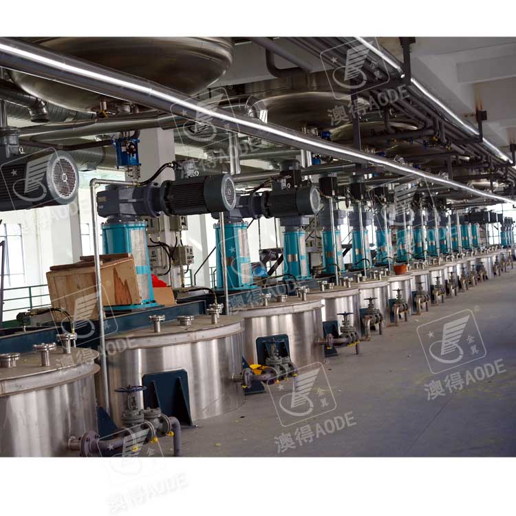 3000L油(you)墨自動化生(sheng)産線